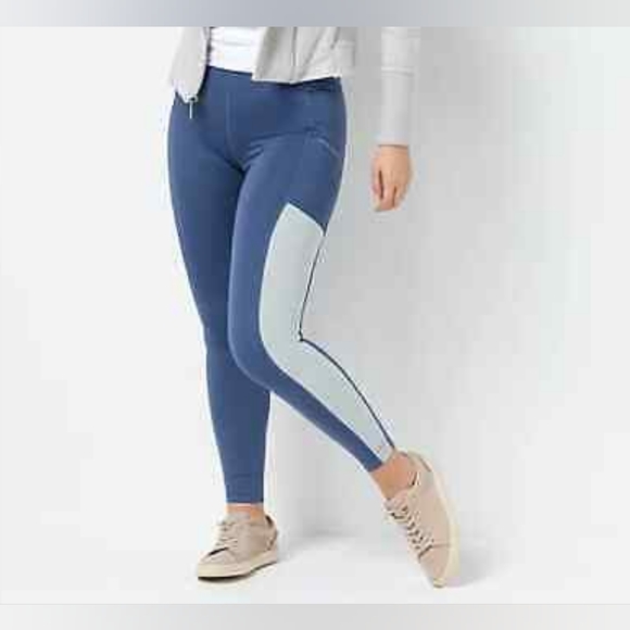 Peace Love World Pants - MIND BODY LOVE by Peace Love World Tall Side Pocket 7/8 Inch Legging NWOT